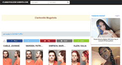 Desktop Screenshot of clarksvillemugshots.com